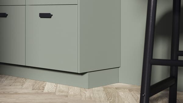 nickebo pied plinthe gris anthracite