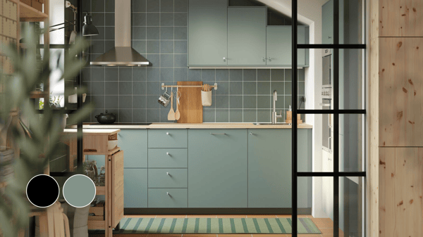NICKEBO

Sleek matt look, neutral tones, durable and easy to clean. Suitable for the METOD system