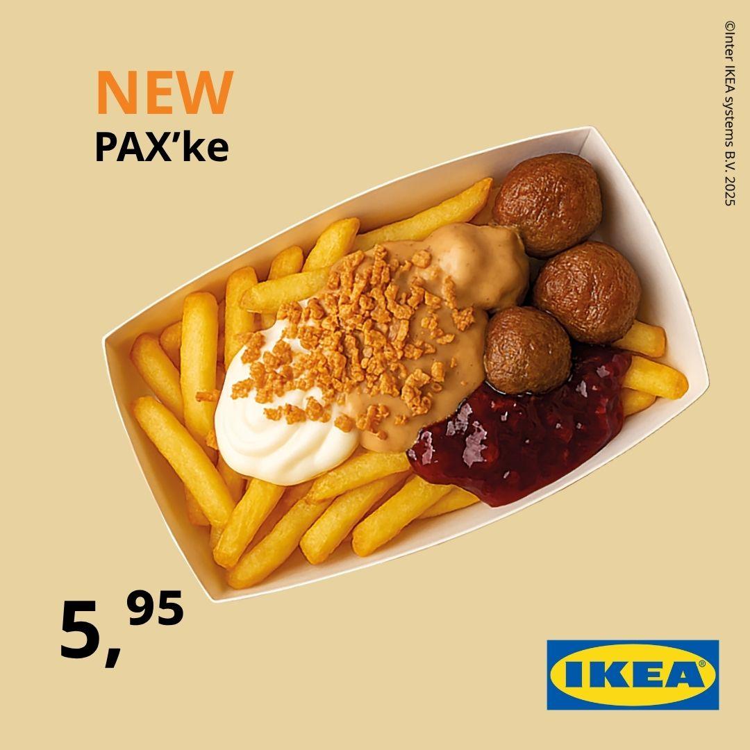 Nieuw in de Zweedse Bistro: PAX'ke. 