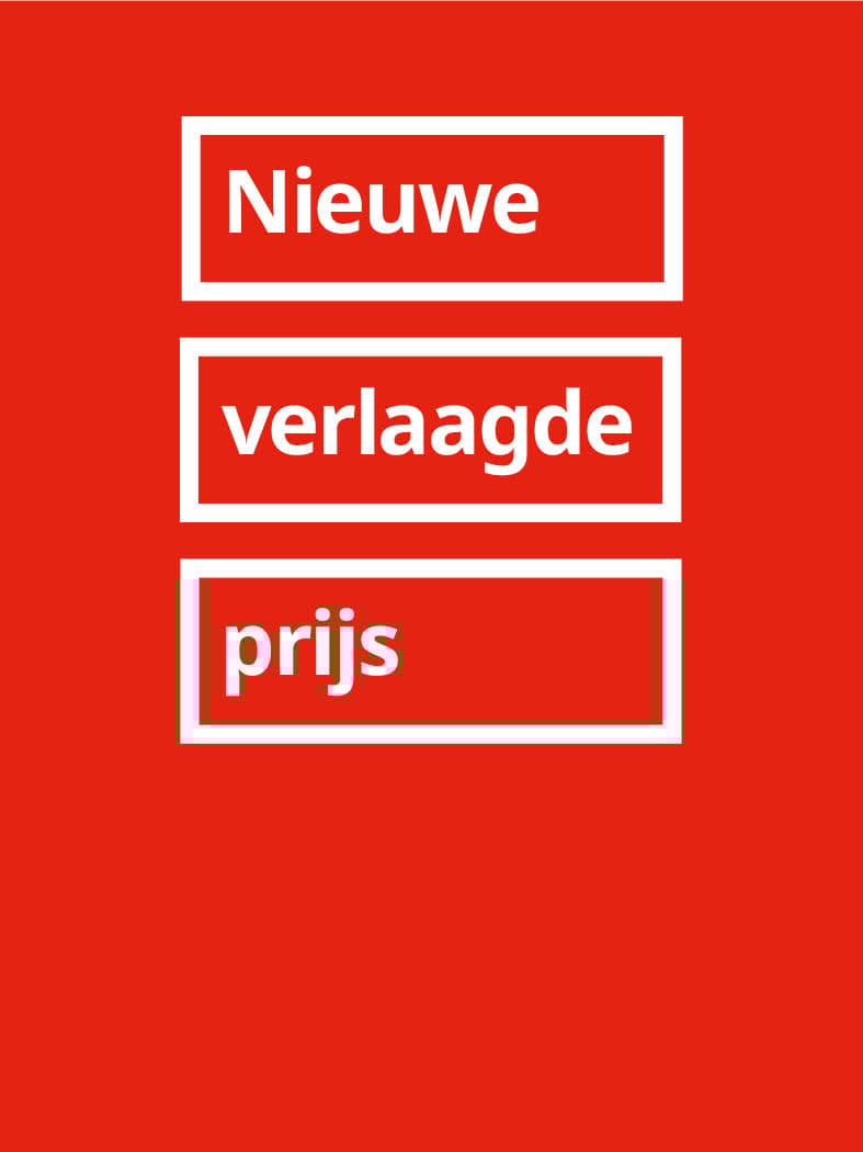 Nieuwe verlaagde prijs