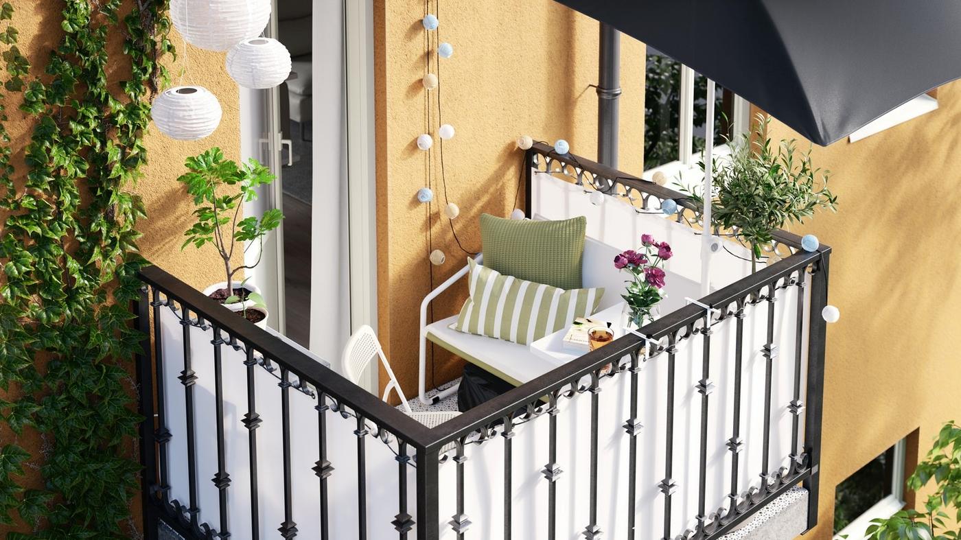 Mały, wielki balkon IKEA