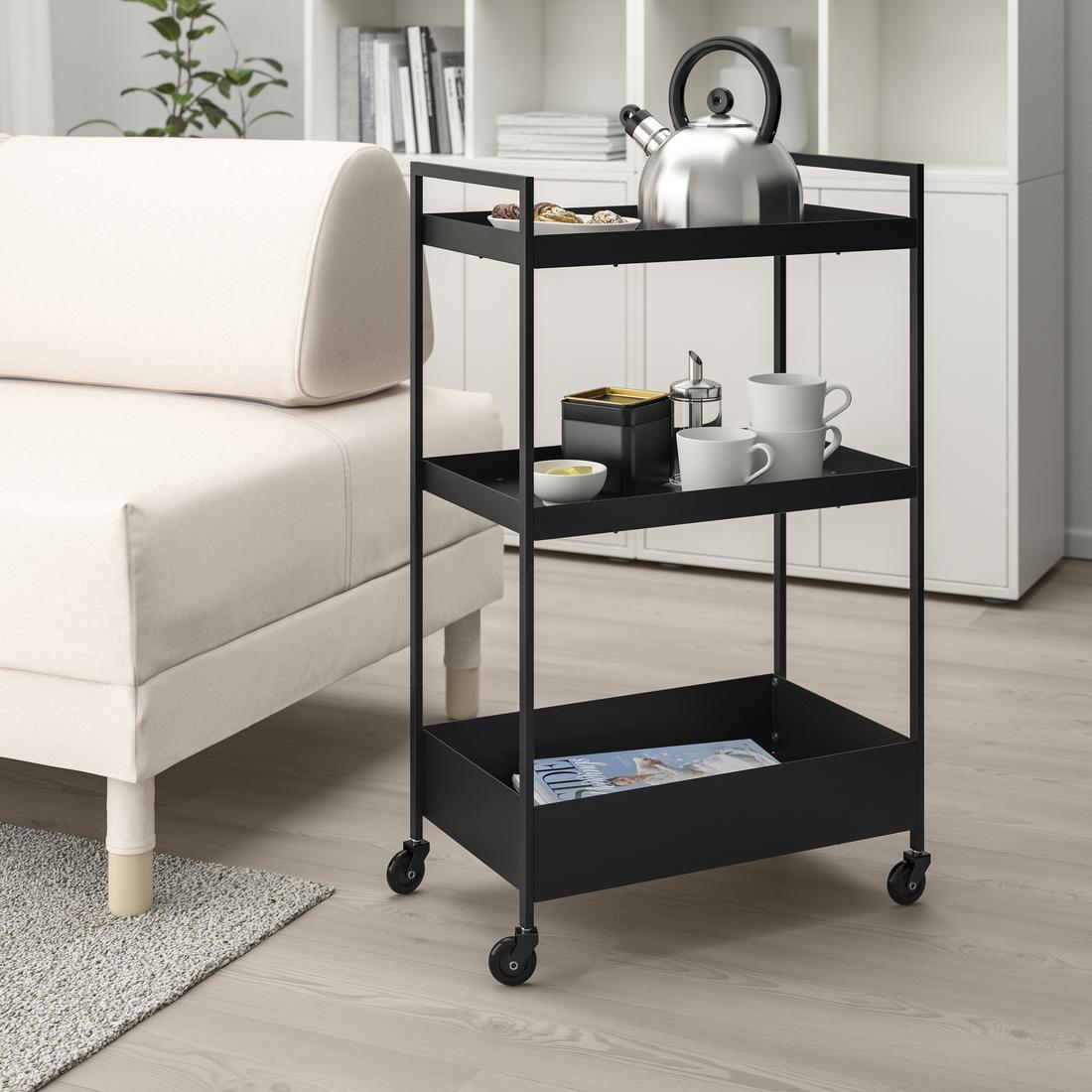 NISSAFORS black trolley