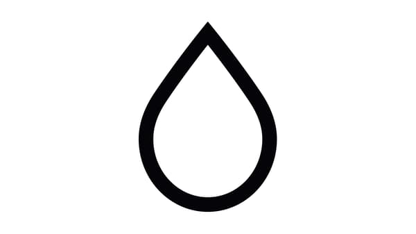 水滴のピクトグラム