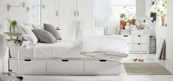 NORDLI structure bed and storage