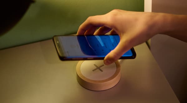 NORDMÄRKE, Vezeték nélküli töltő, fehér