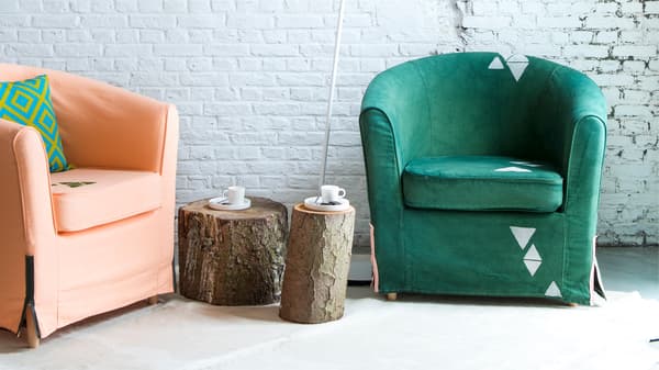 Nová farba a vzory pre vaše staré kreslo EKTORP