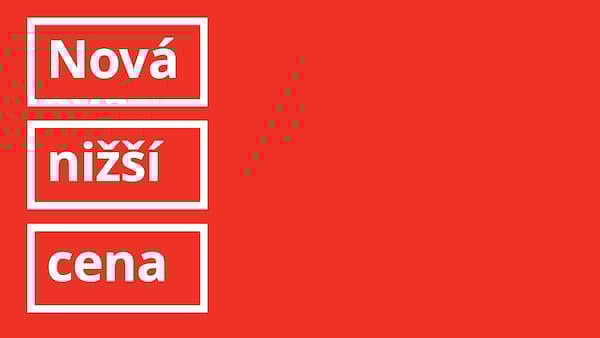 Nová nižší cena