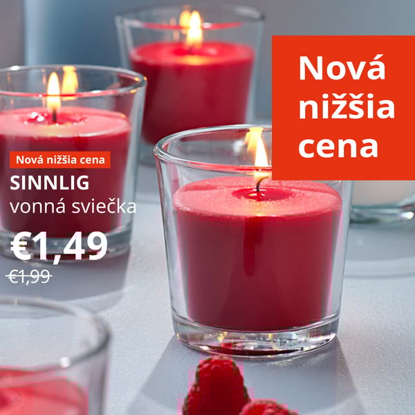 Nová nižšia cena.