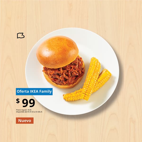 Nueva hamburguesa de pulled pork