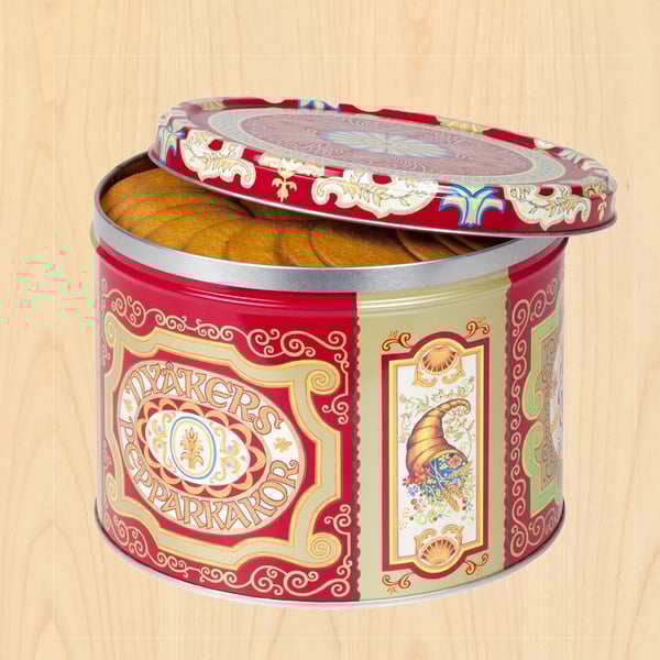 Nyakers Pepparkakor Traditional Swedish Ginger Biscuits - 900g P995