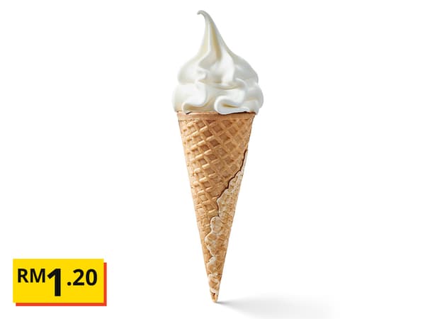 Oat vanilla ice cream RM1.20