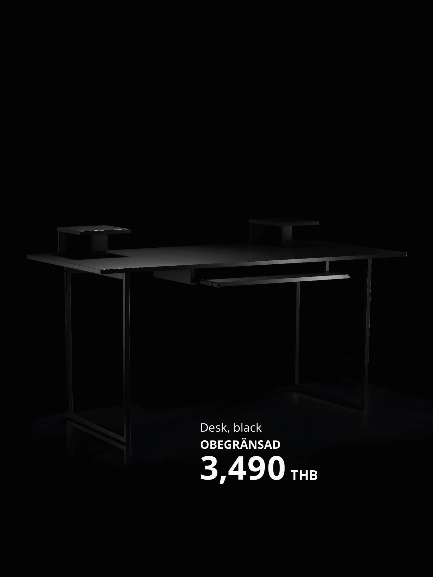 OBEGRÄNSAD Desk