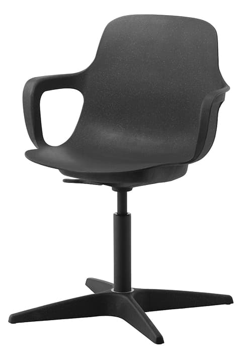 ODGER swivel chair in the anthracite color 