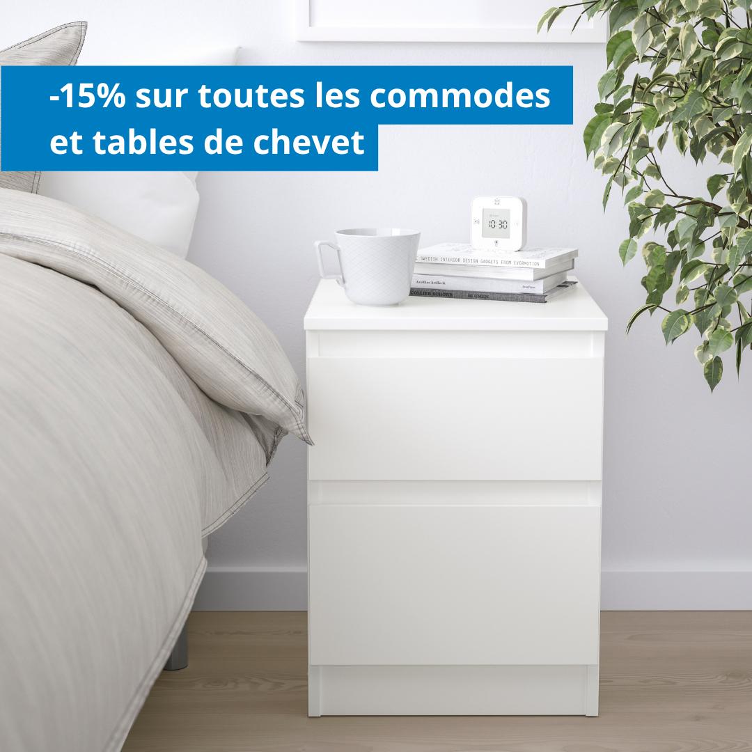 offre commodes et tables de chevet