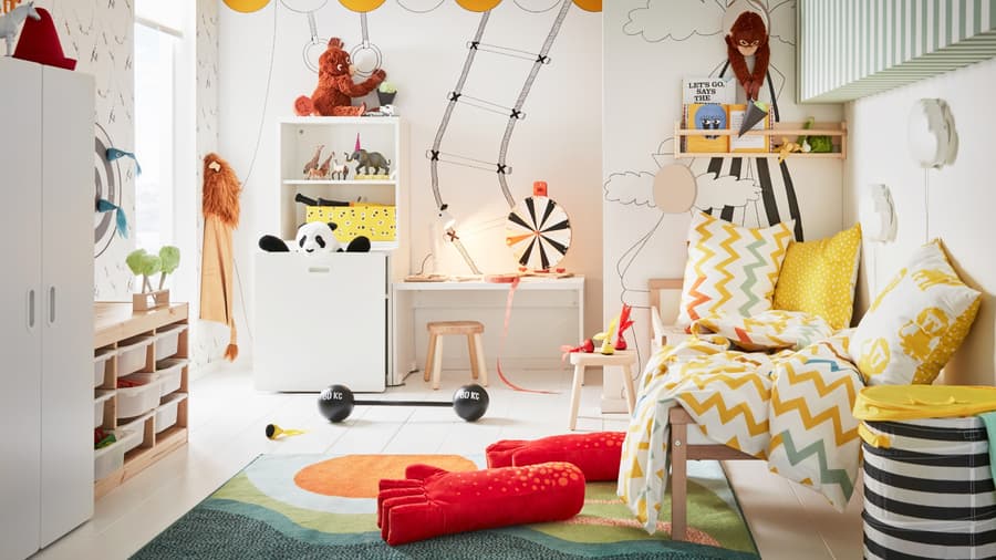 おもちゃ収納をおしゃれに!おかたづけをしたくなる子ども部屋のインテリア - IKEA