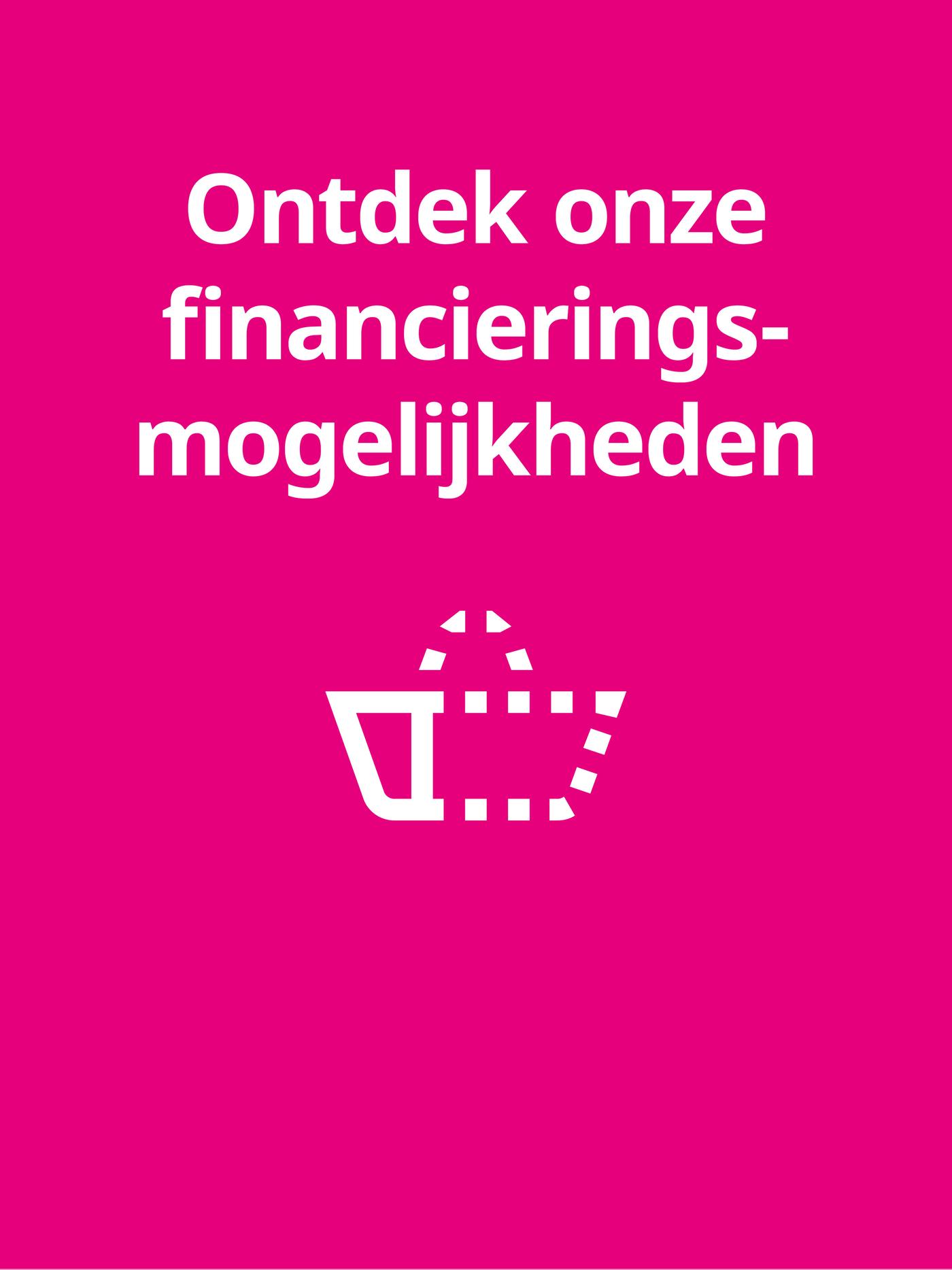 Ontdek onze financieringsmogelijkheden