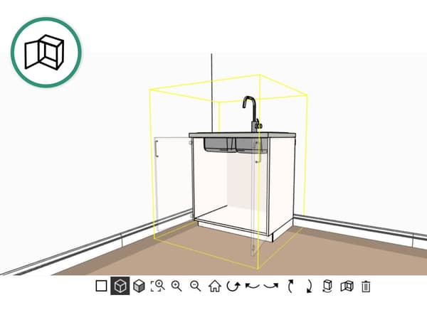 Open Item in 3D line view