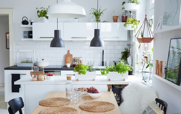 Open plan makes it easier to spend time together.