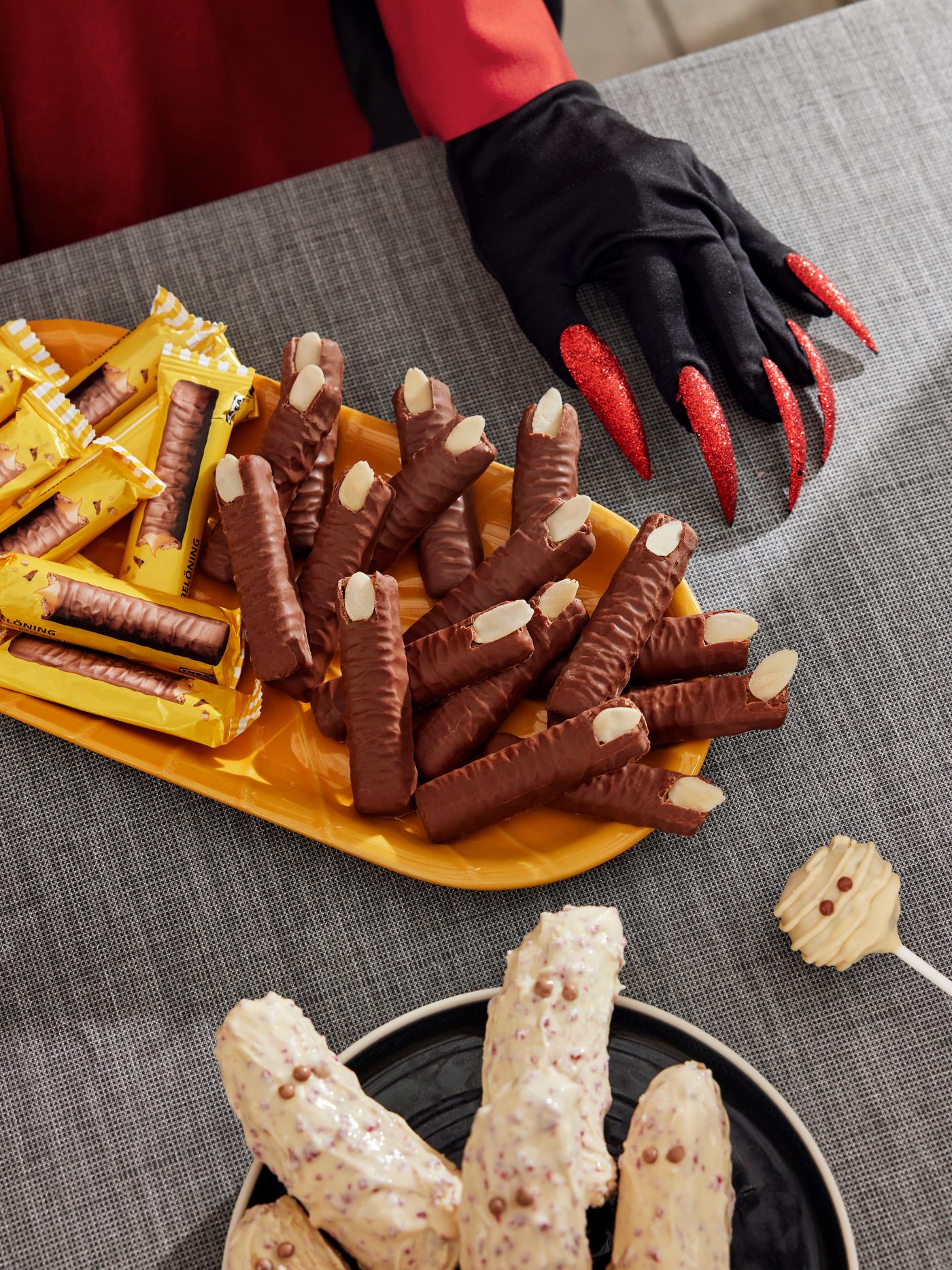 Oppskrift: skumle, skrukkete heksefingre