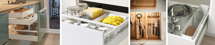 Organisierte Schublade & ordentlicher Küchenschrank - IKEA Österreich