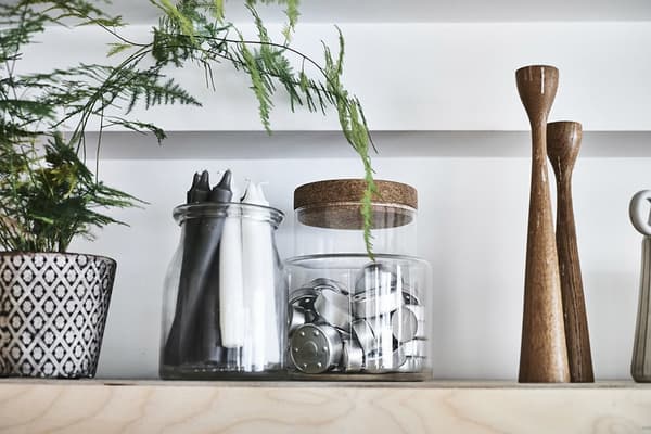 Organising your kitchen cupboards — organisation — storage jars — IKEA interior inspiration