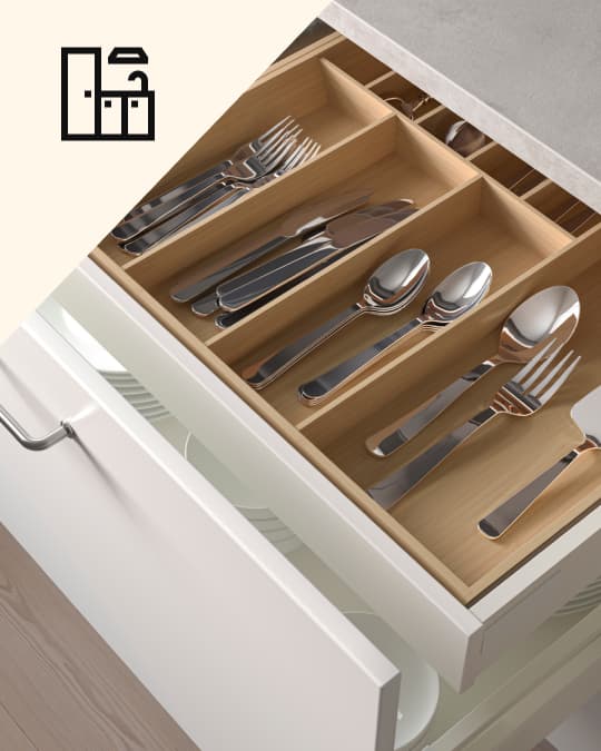 Organizadores internos de cocina