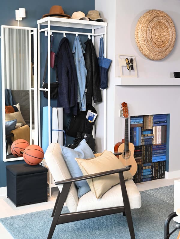 Organized closet