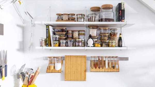 Organizzazione IKEA 365+ scaffali cucina IKEA