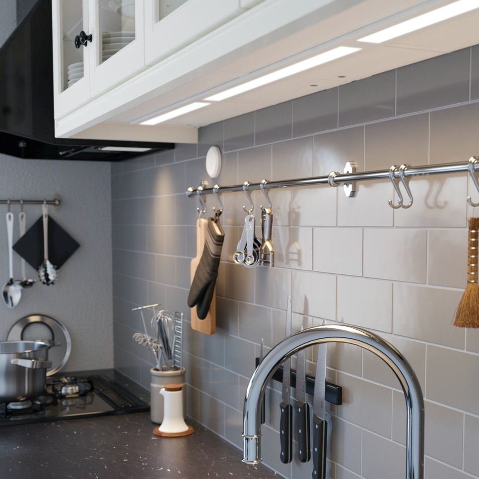 Pomysły na modne oświetlenie w kuchni - IKEA