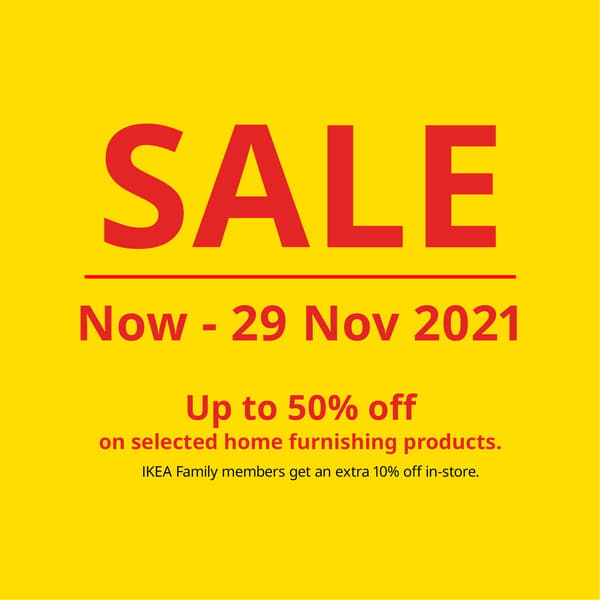 Ikea Offers And Promotions Ikea Malaysia Ikea