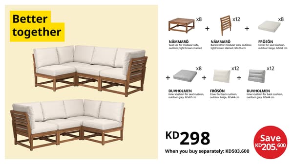 Outdoor sets 