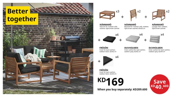 Outdoor sets 