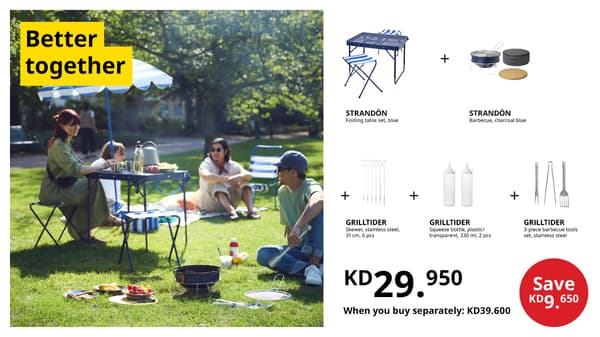 Outdoor sets 