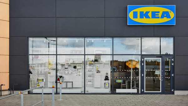 outside of small format IKEA