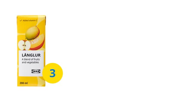 ovocné smoothie LÅNGLUR