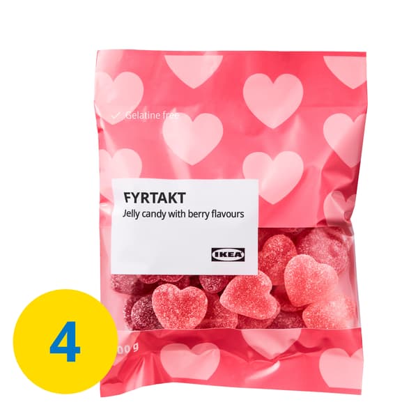 Ovocné želé bonbony FYRTAKT.
