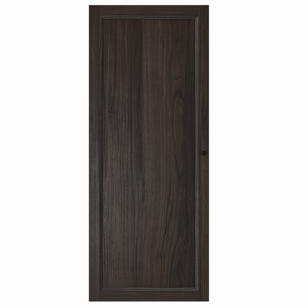 OXBERG
Door, dark brown oak effect,
40x97 cm