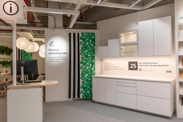 Oxford Street, London design service counter