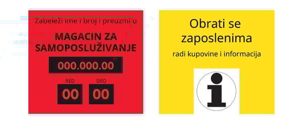 Oznake na cenama proizvoda