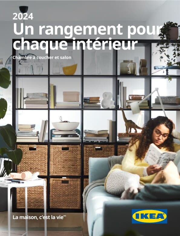 Page couverture de la brochure Chambre à coucher et salon 2024