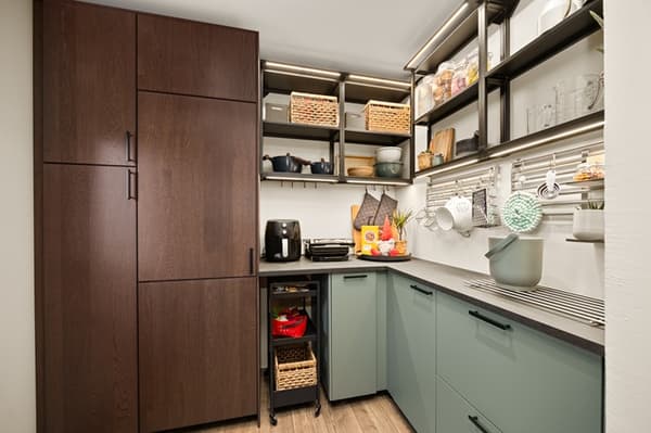 Pantry with a second freezer