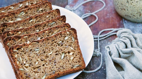 Pão de centeio dinamarquês