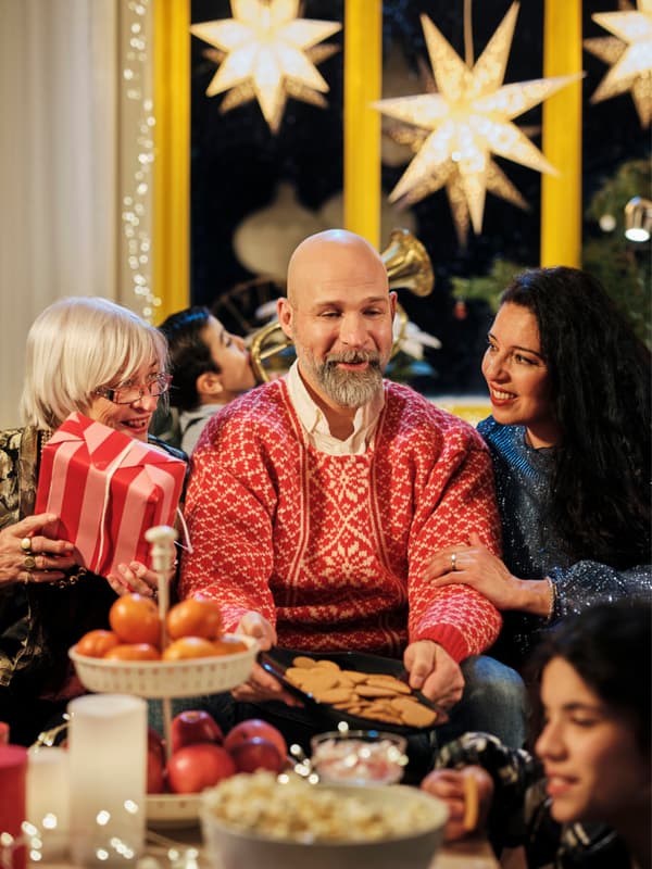 Papa krijgt cadeautjes