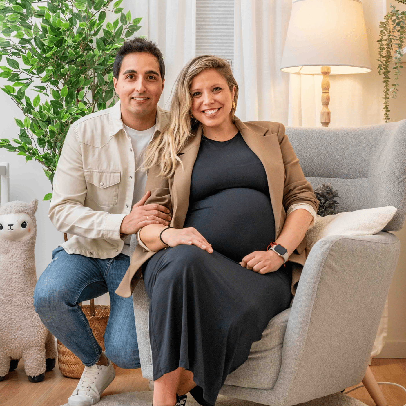 Parella guanyadora del sorteig.