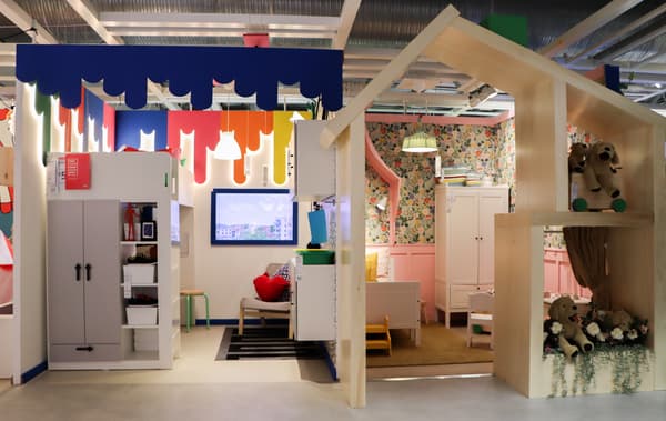 Part of the new children's department in IKEA Ballymun