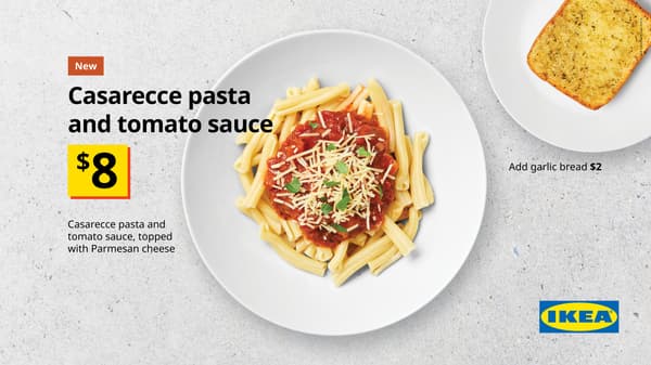 Pasta and tomato sauce