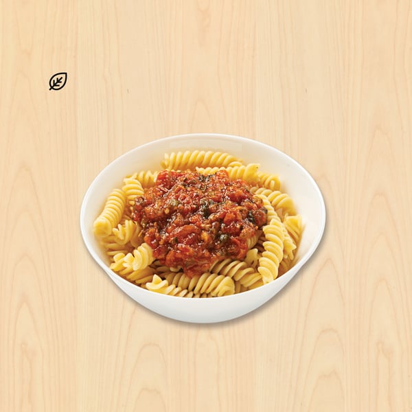 Pasta con salsa de tomate