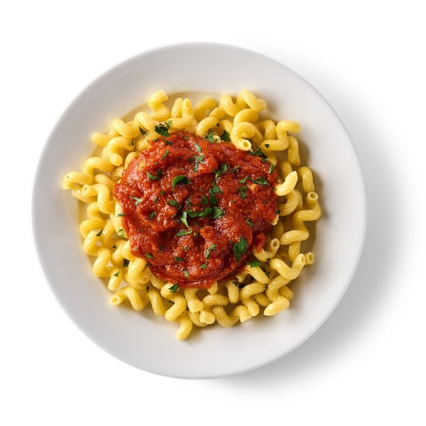 Pasta with marinara 