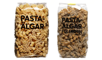 PASTAÄLGAR (volkoren)pasta ikea