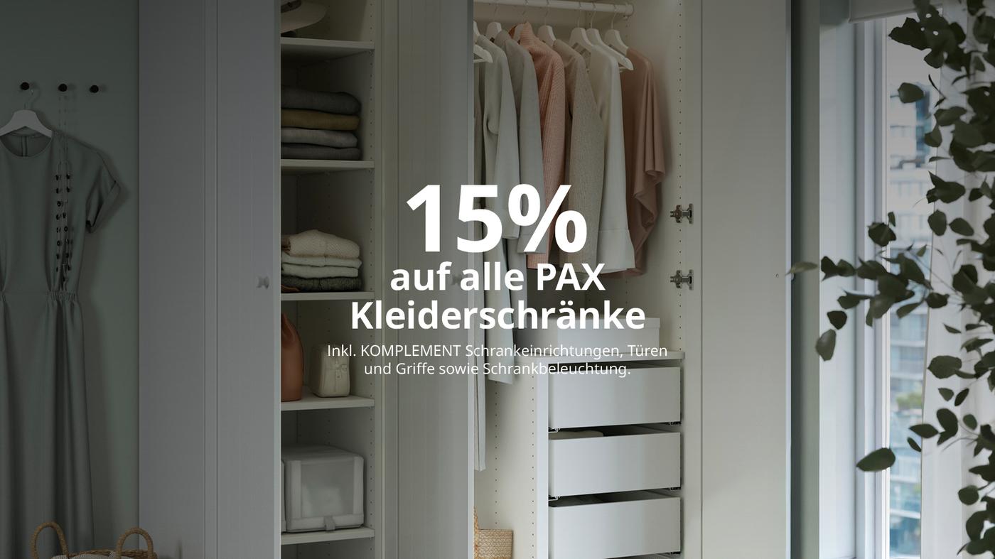 PAX Angebot 15%
